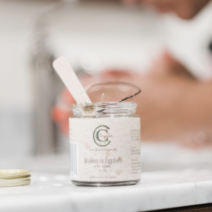 California Country Organics Walking on Eggshells Skin Scrub