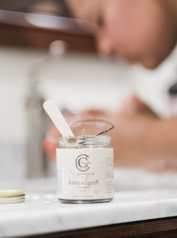 California Country Organics Walking on Eggshells Skin Scrub